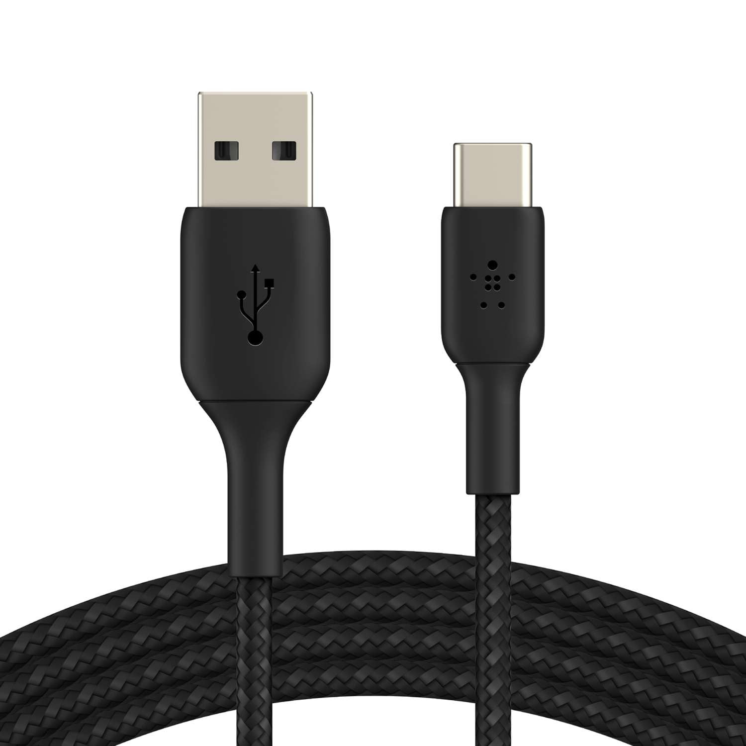 Cable trenzado USB-C a USB-A BOOSTCHARGE de 1 m