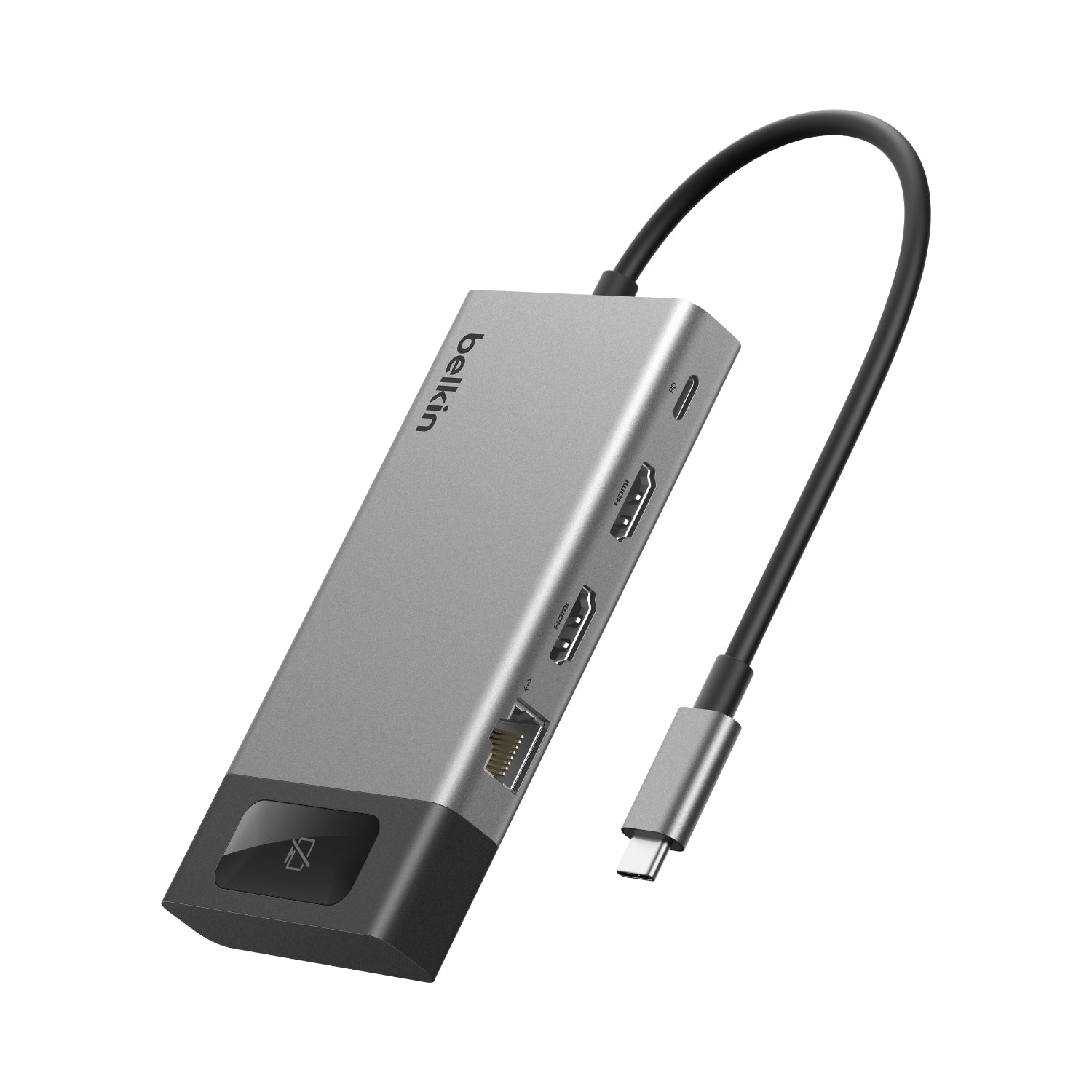 Hub USB-C de 8 puertos con Ethernet
