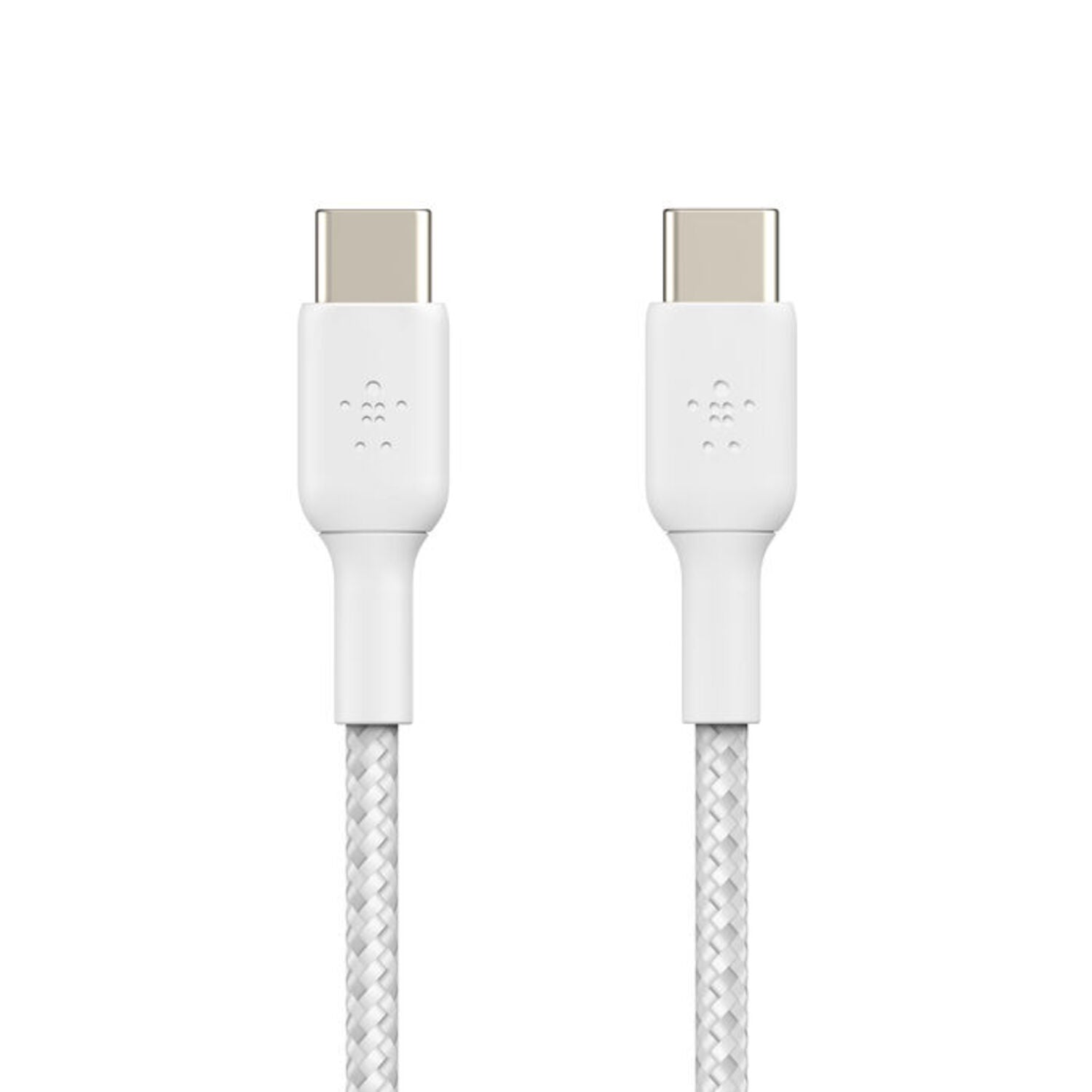 Cable trenzado USB-C a USB-C BOOSTCHARGE de 1 m