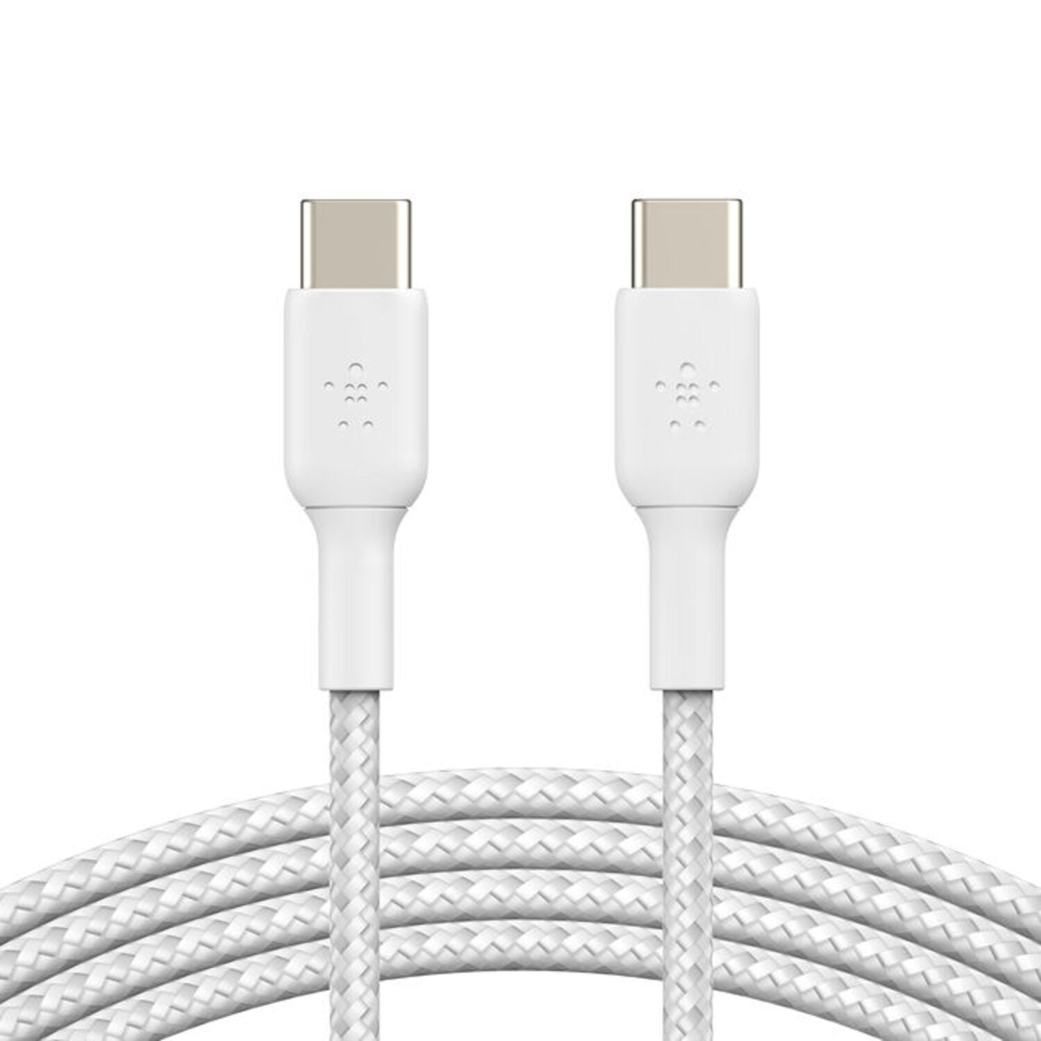 Cable trenzado USB-C a USB-C BOOSTCHARGE de 1 m