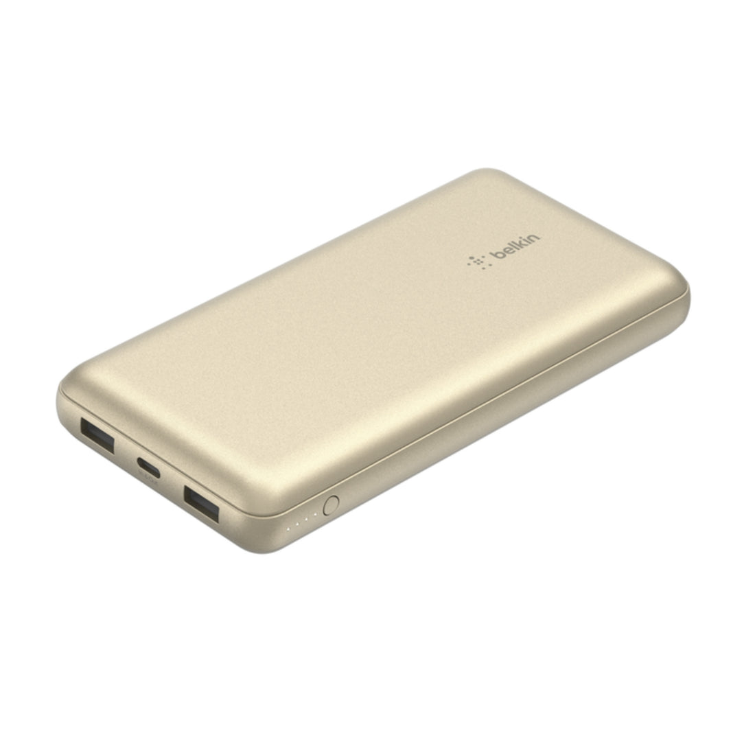 Batería 20.000 mAh 2xUSB-A 1xUSB-C 15W Oro