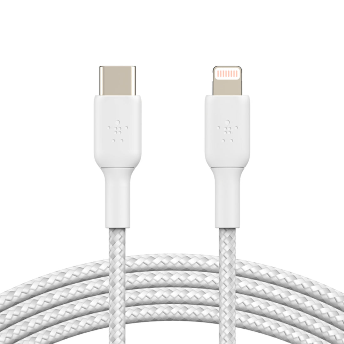 Cable trenzado USB-C a Lightning BOOSTCHARGE de 1 m