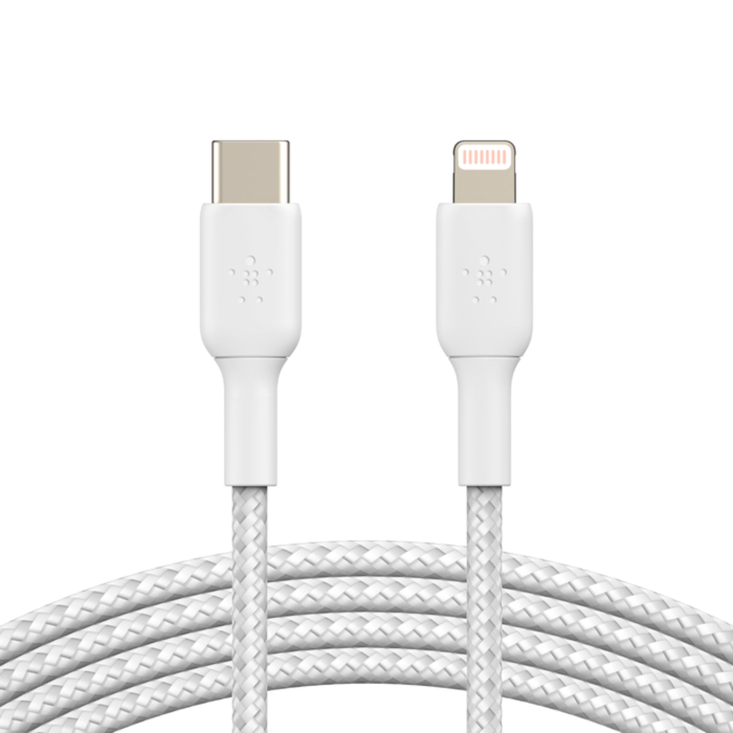Cable trenzado USB-C a Lightning BOOSTCHARGE de 1 m