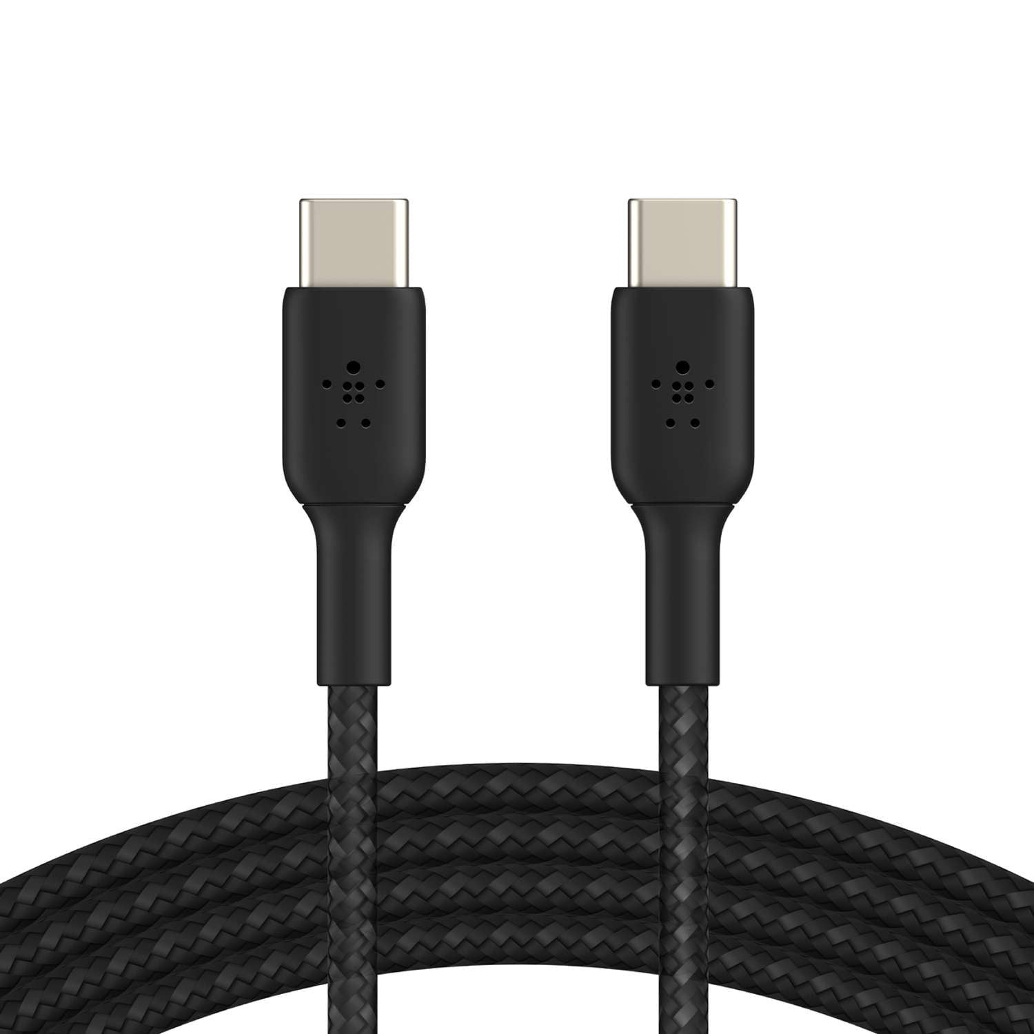 Cable trenzado USB-C a USB-C BOOSTCHARGE de 1 m