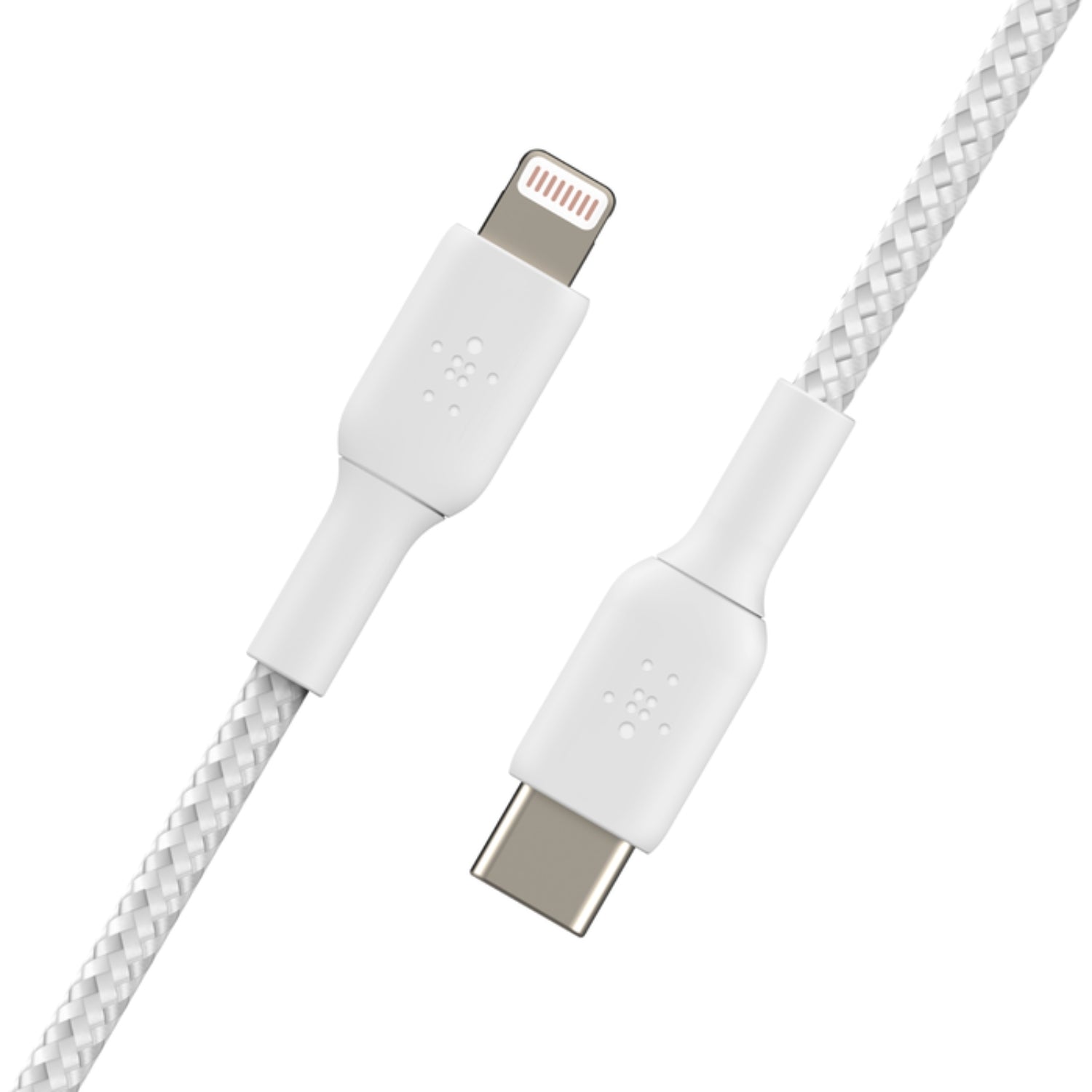 Cable trenzado USB-C a Lightning BOOSTCHARGE de 1 m