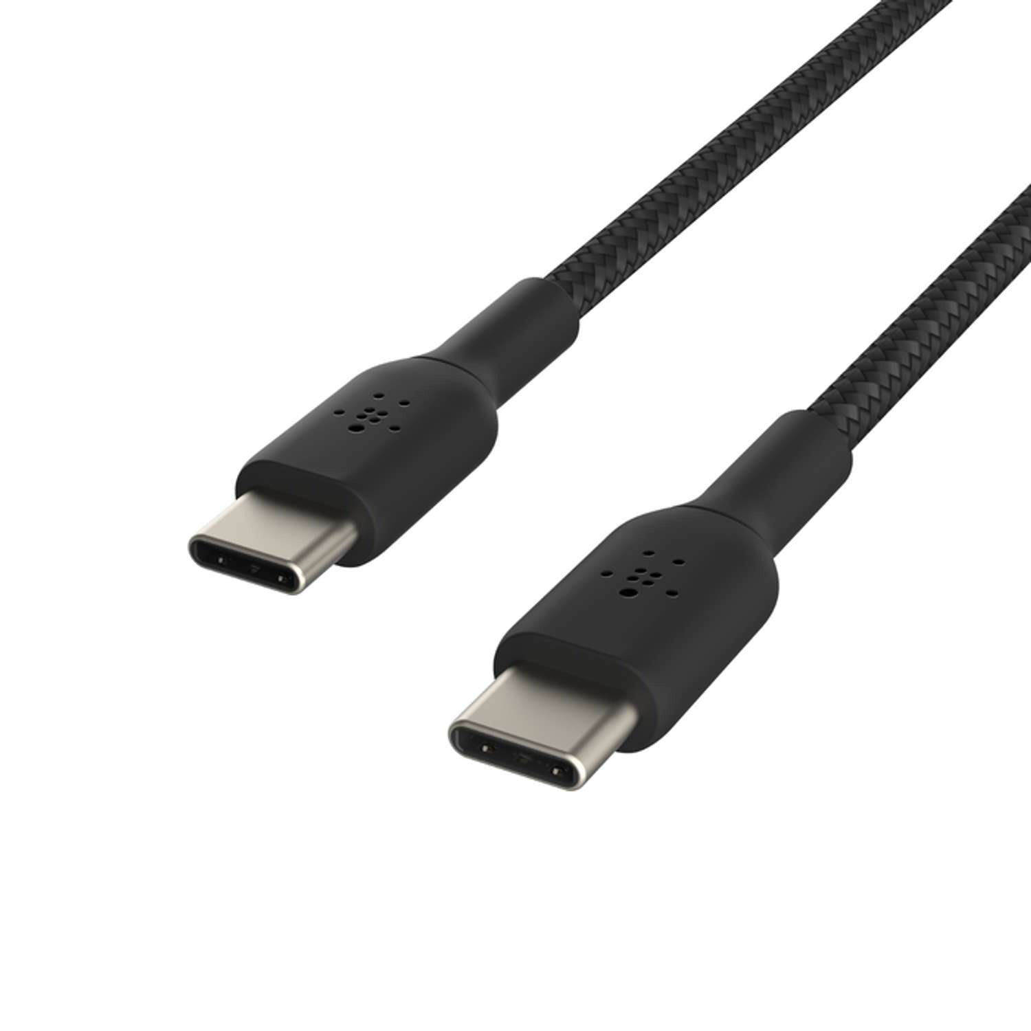Cable trenzado USB-C a USB-C BOOSTCHARGE de 1 m