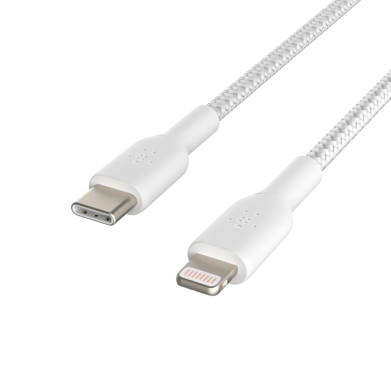 Cable trenzado USB-C a Lightning BOOSTCHARGE de 1 m