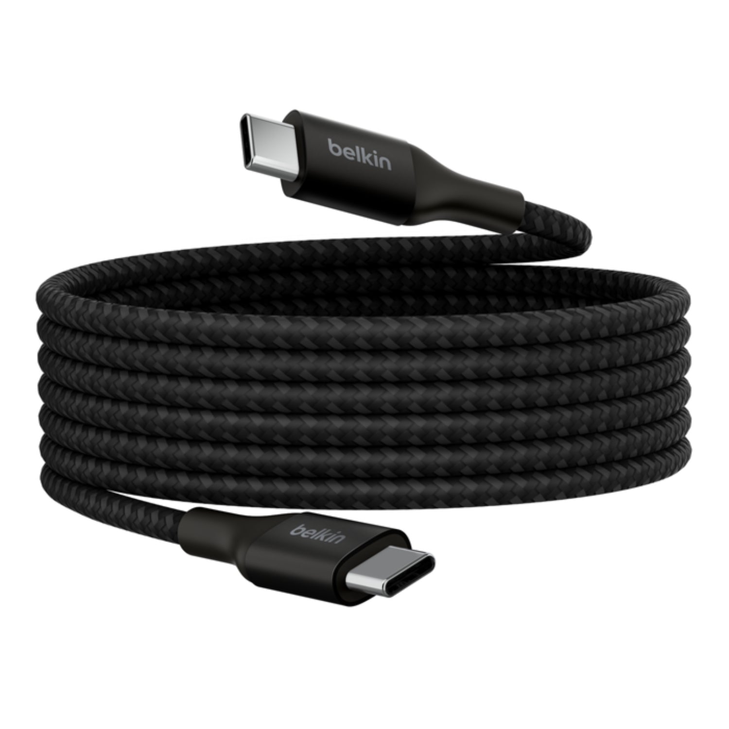 Cable trenzado USB-C a USB-C BOOSTCHARGE 240W de 2 m