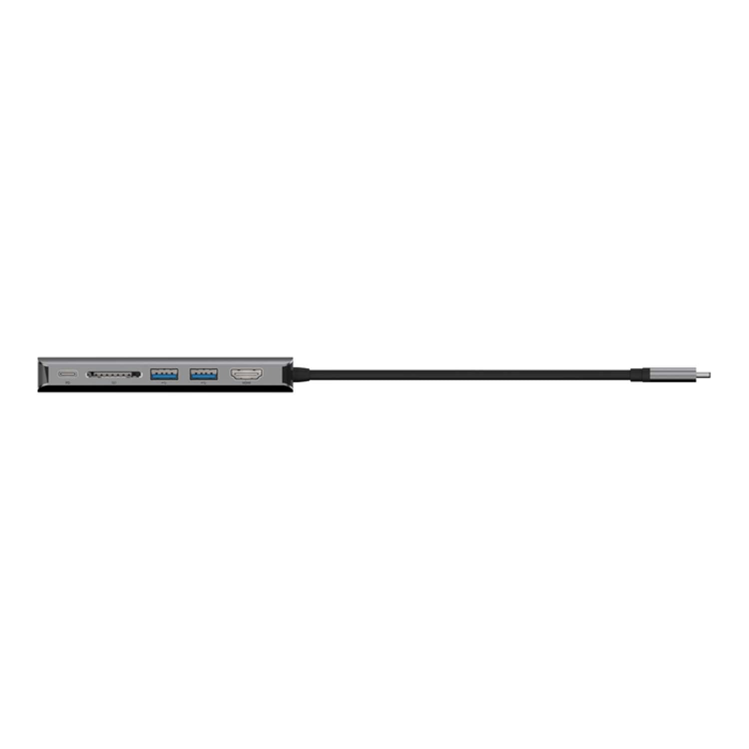 Adaptador Multipuerto USB-C 6-en-1