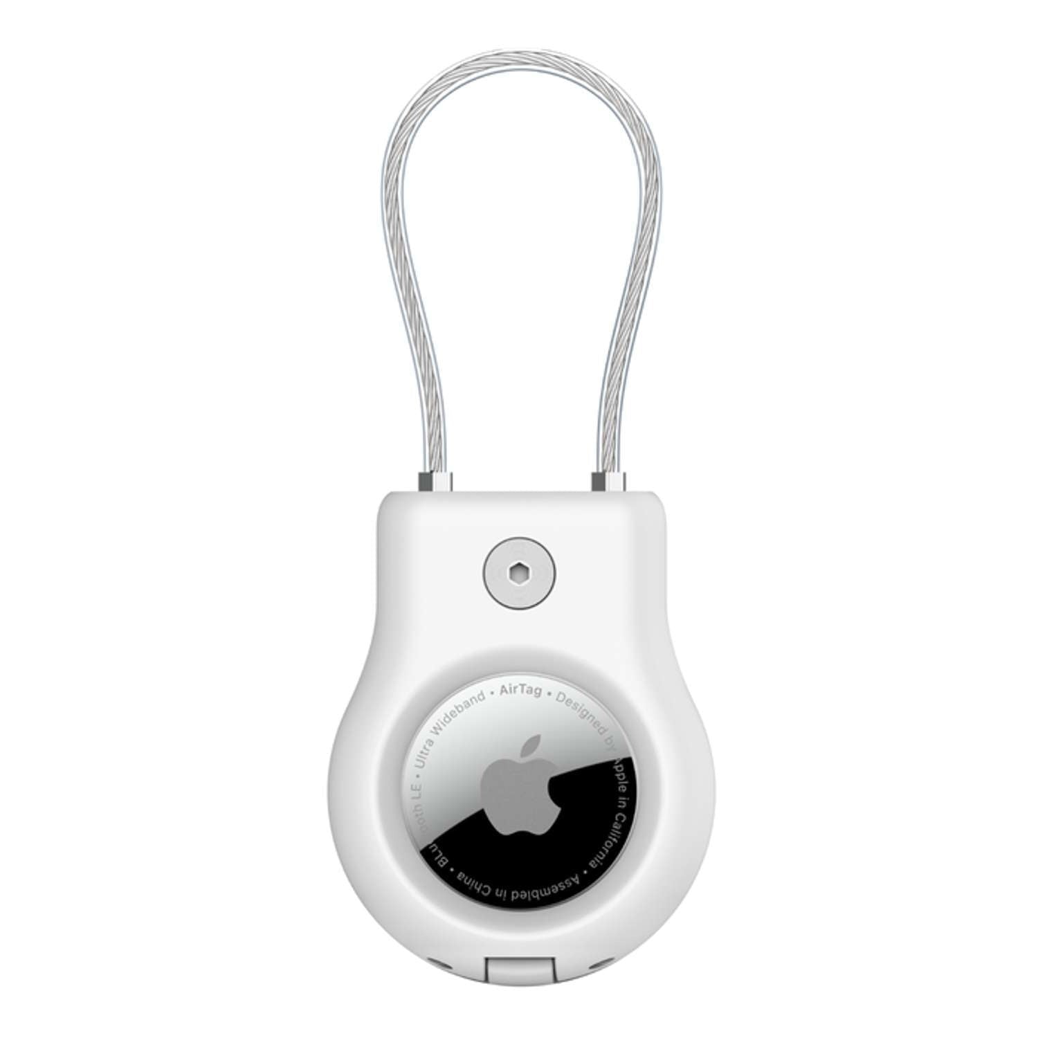 Secure Holder con cable fino metálico para AirTag