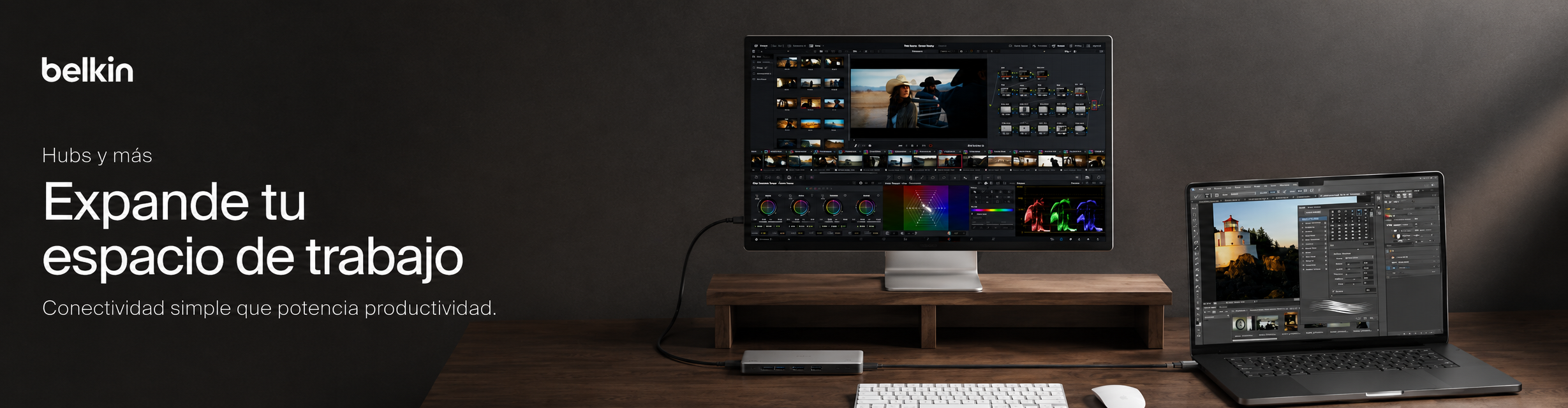 Bases y Hubs USB-C para Mac - belkin