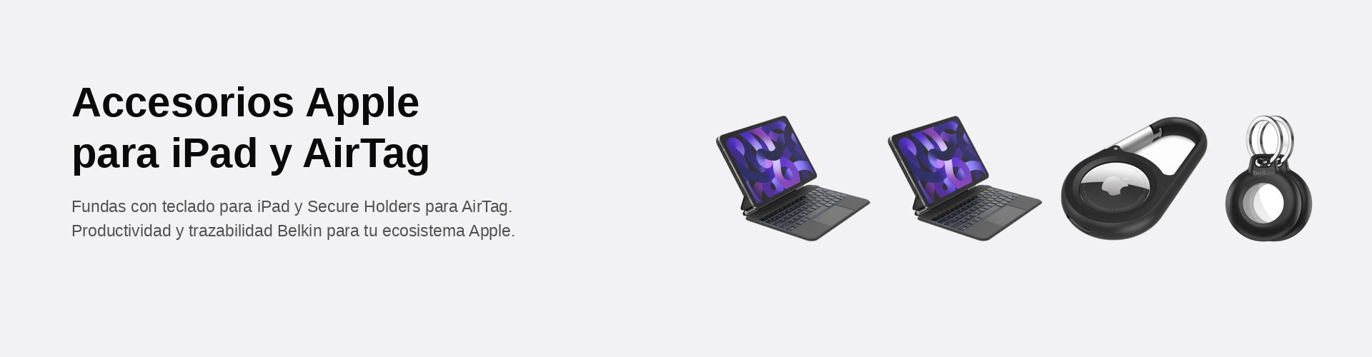 Accesorios Apple para iPad y AirTag - belkin