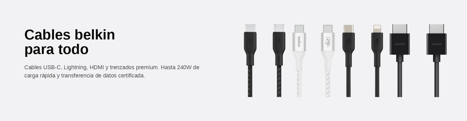 Cables de audio y vídeo belkin