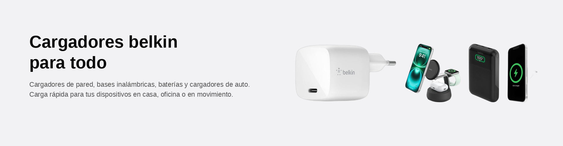 Cargador para auto belkin