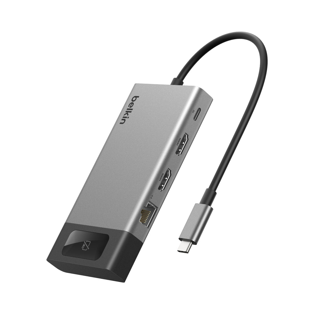 Hub USB-C de 8 puertos con Ethernet