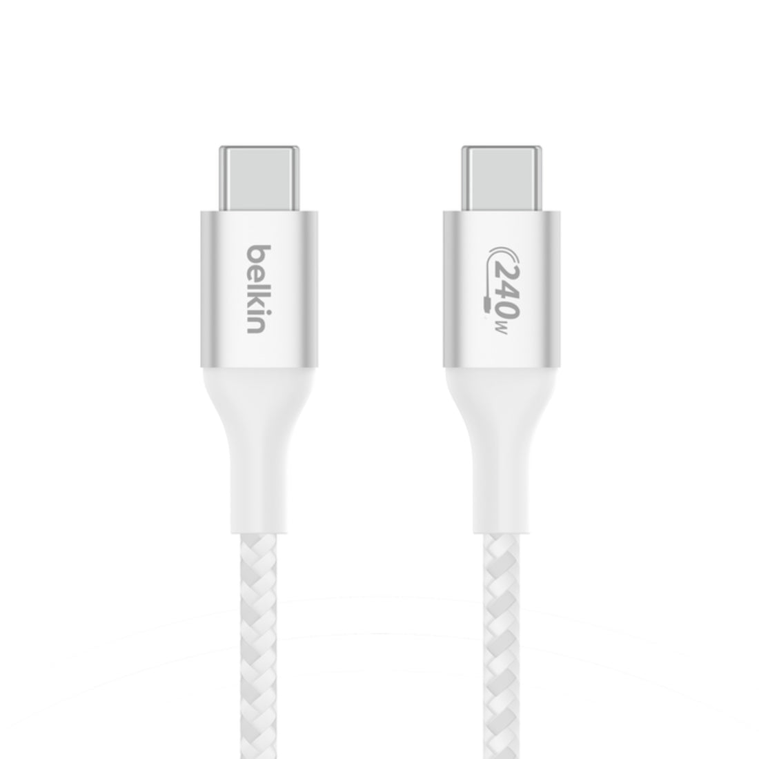 Cable trenzado USB-C a USB-C BOOSTCHARGE 240W de 2 m