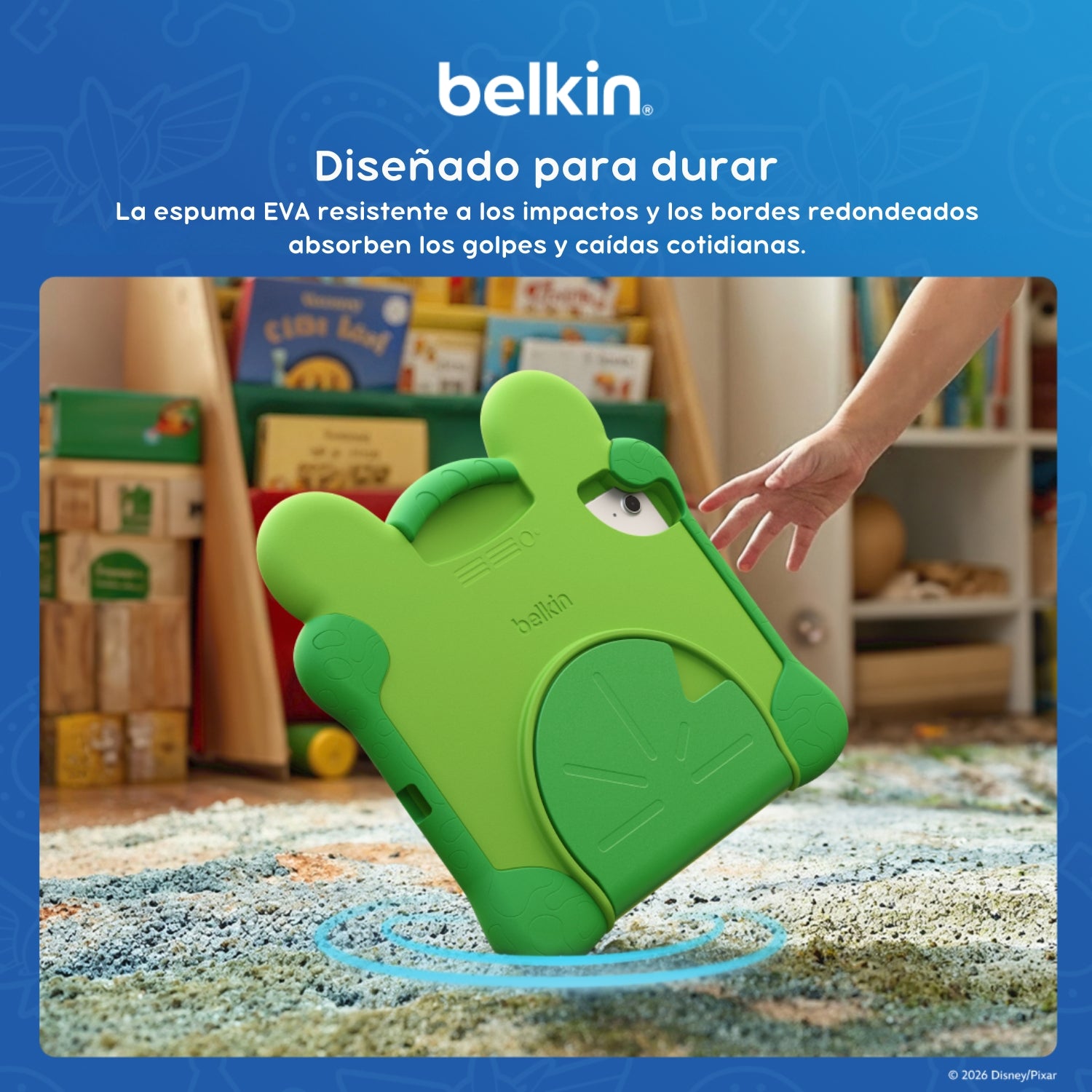 Funda inspirada en Lilypad de Toy Story 5 de Disney para iPad de 10ª y 11ª generación