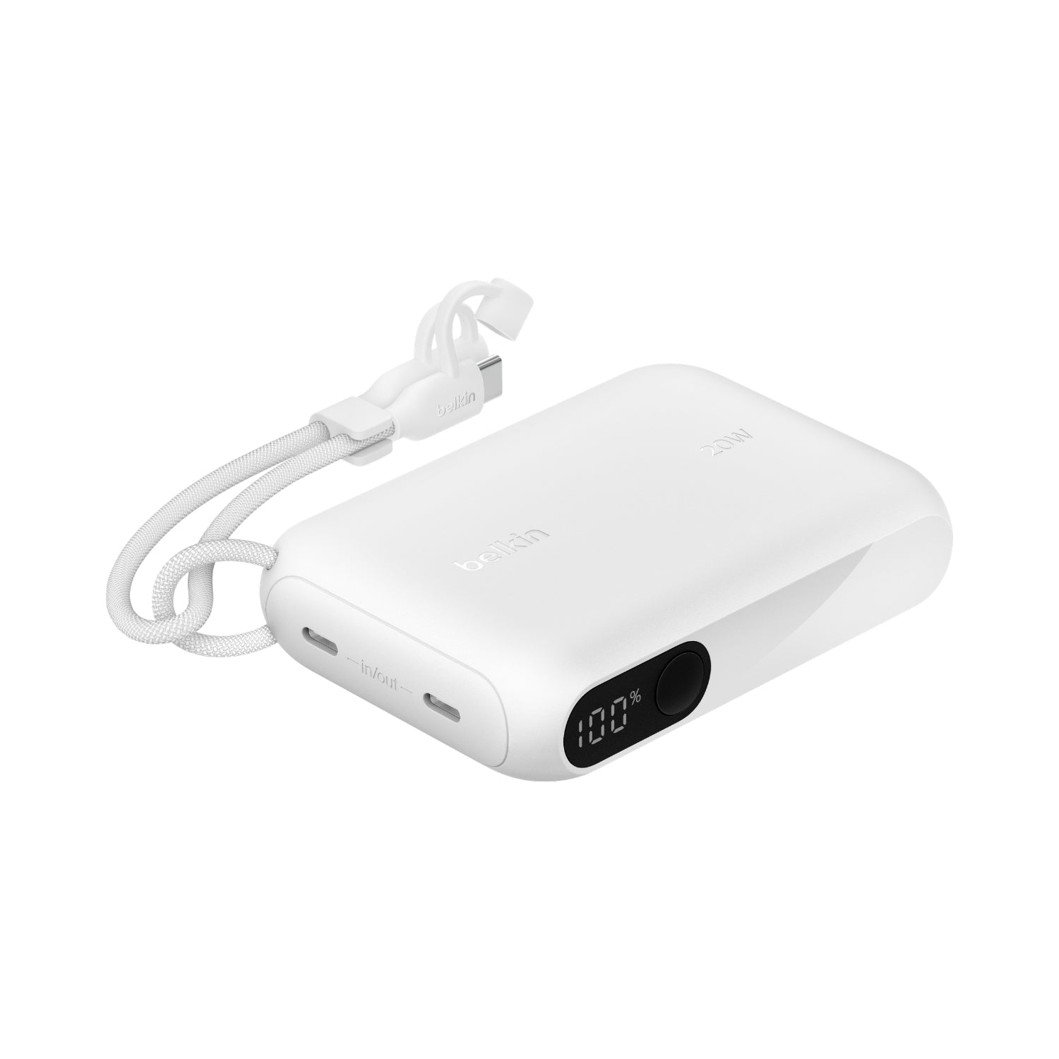 Batería Portátil con Pantalla LED 10.000mAh 20W