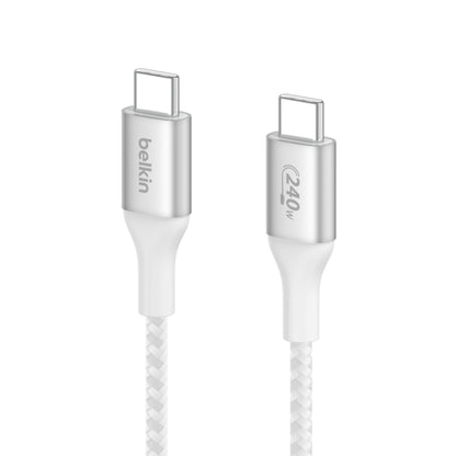 Cable trenzado USB-C a USB-C BOOSTCHARGE 240W de 2 m