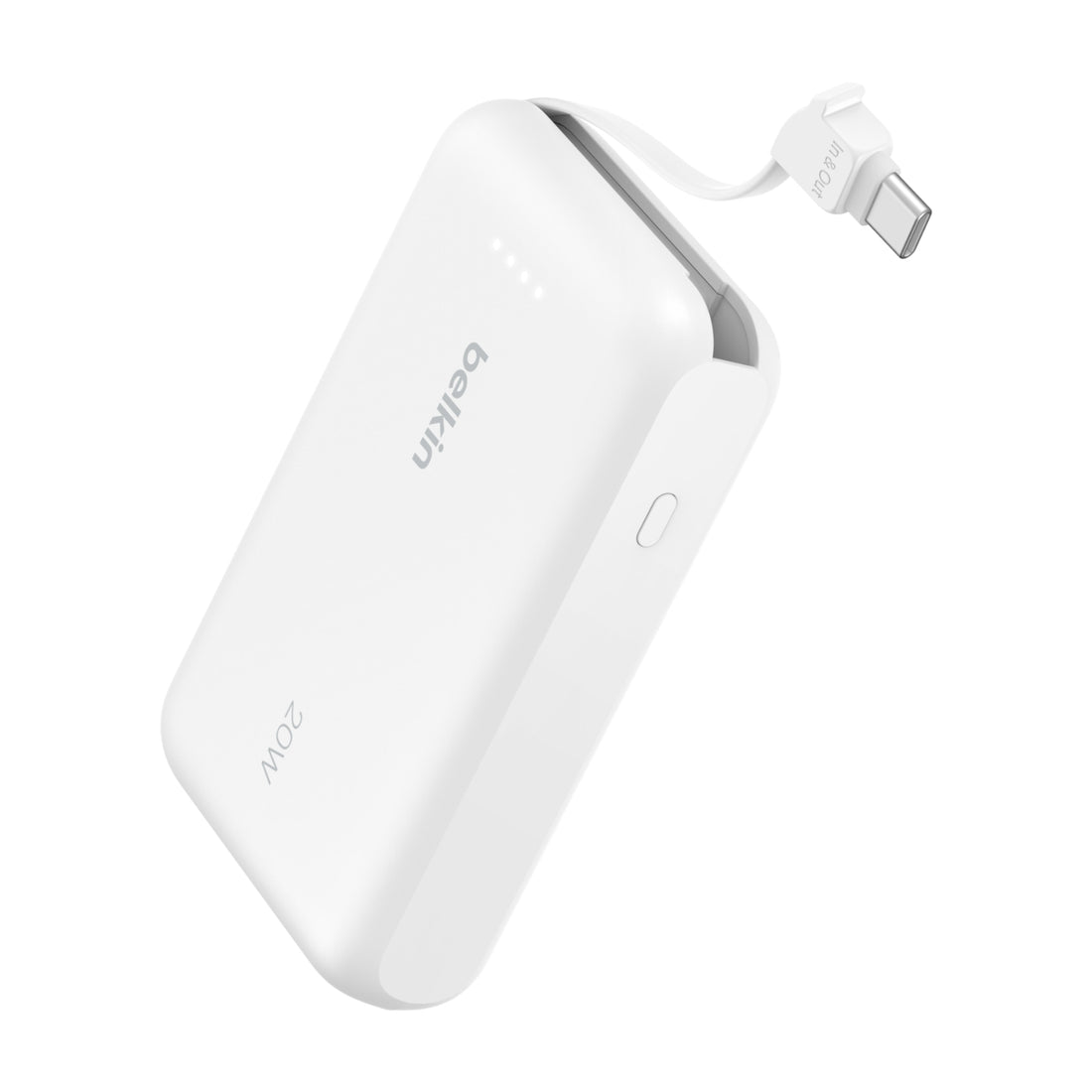 Batería 10.000 mAh 20W PD con cable USB-C belkin