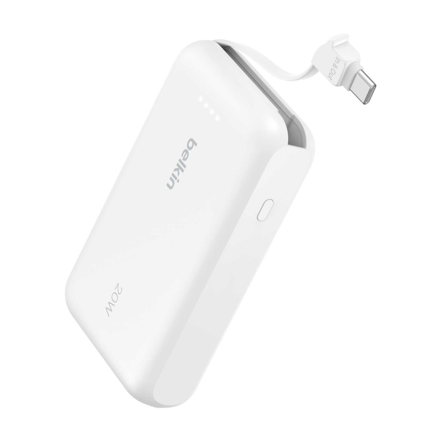 Batería 10.000 mAh 20W PD con cable USB-C belkin