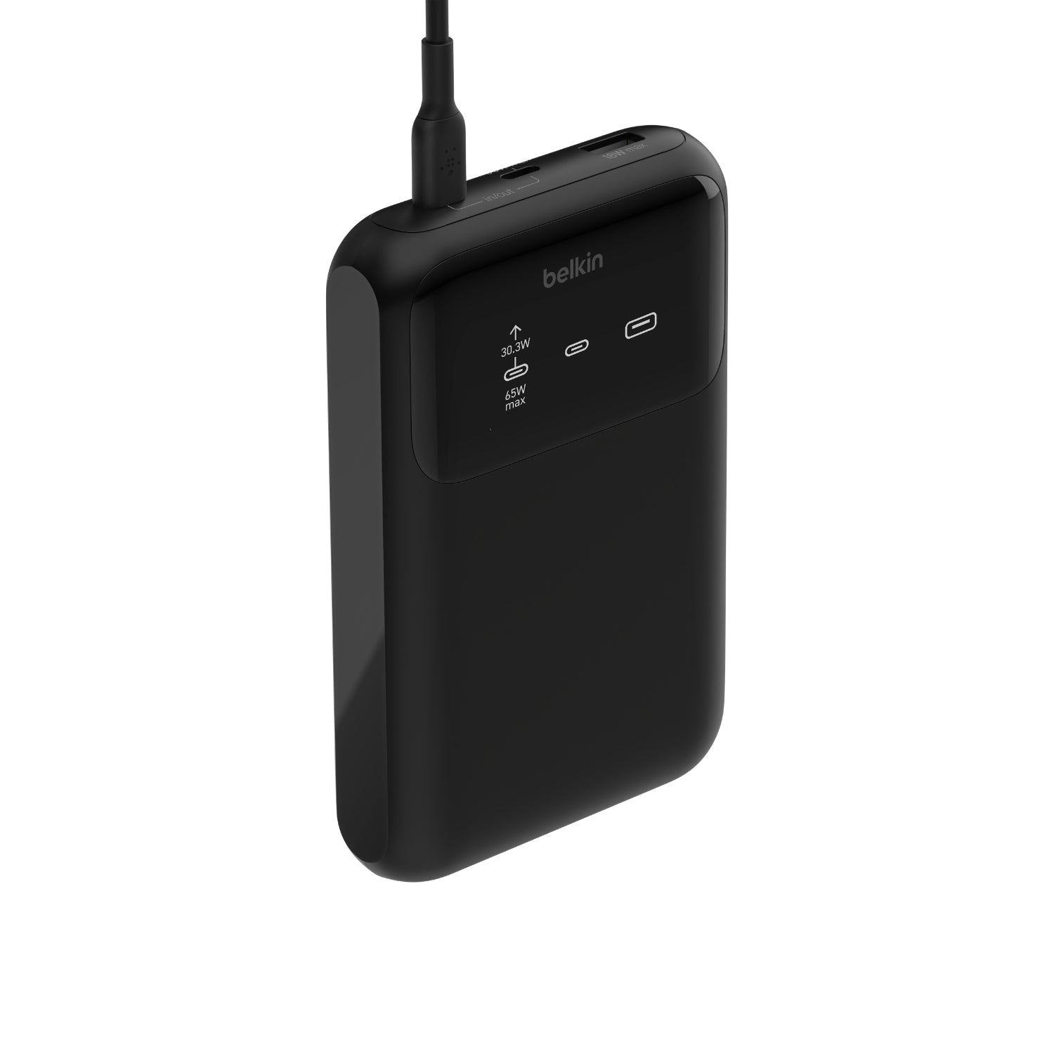 Batería 20.000 mAh 2xUSB-C 1xUSB-A 65W Pro Belkin negro