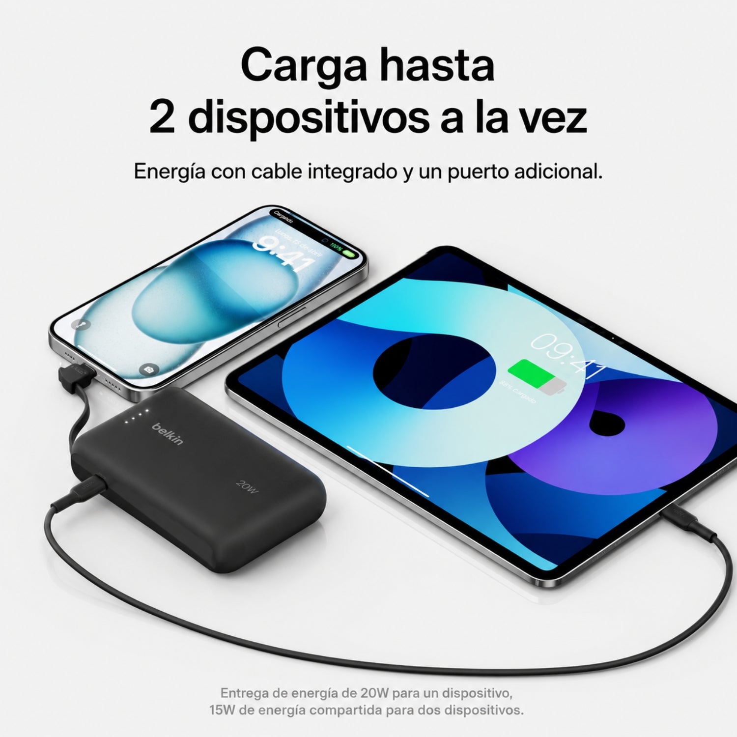 Bateria 10.000 mAh 20W Colección Disney