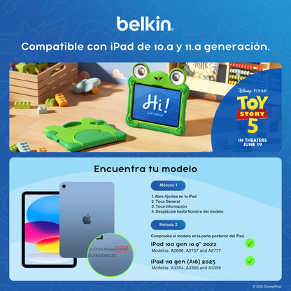 Funda inspirada en Lilypad de Toy Story 5 de Disney para iPad de 10ª y 11ª generación