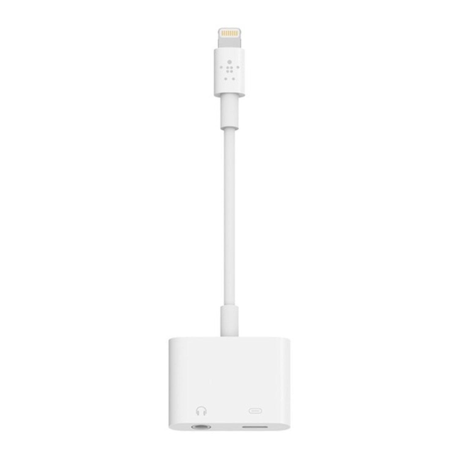 Adaptador de audio + carga Lightning RockStar