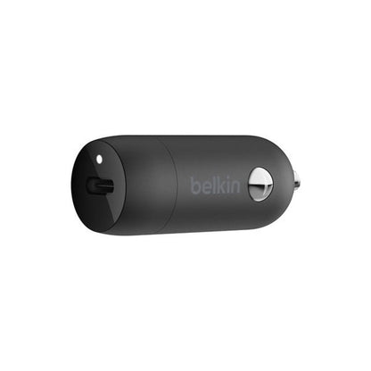 Cargador para auto USB-C BOOSTCHARGE de 20 W con cable Lightning a USB-C