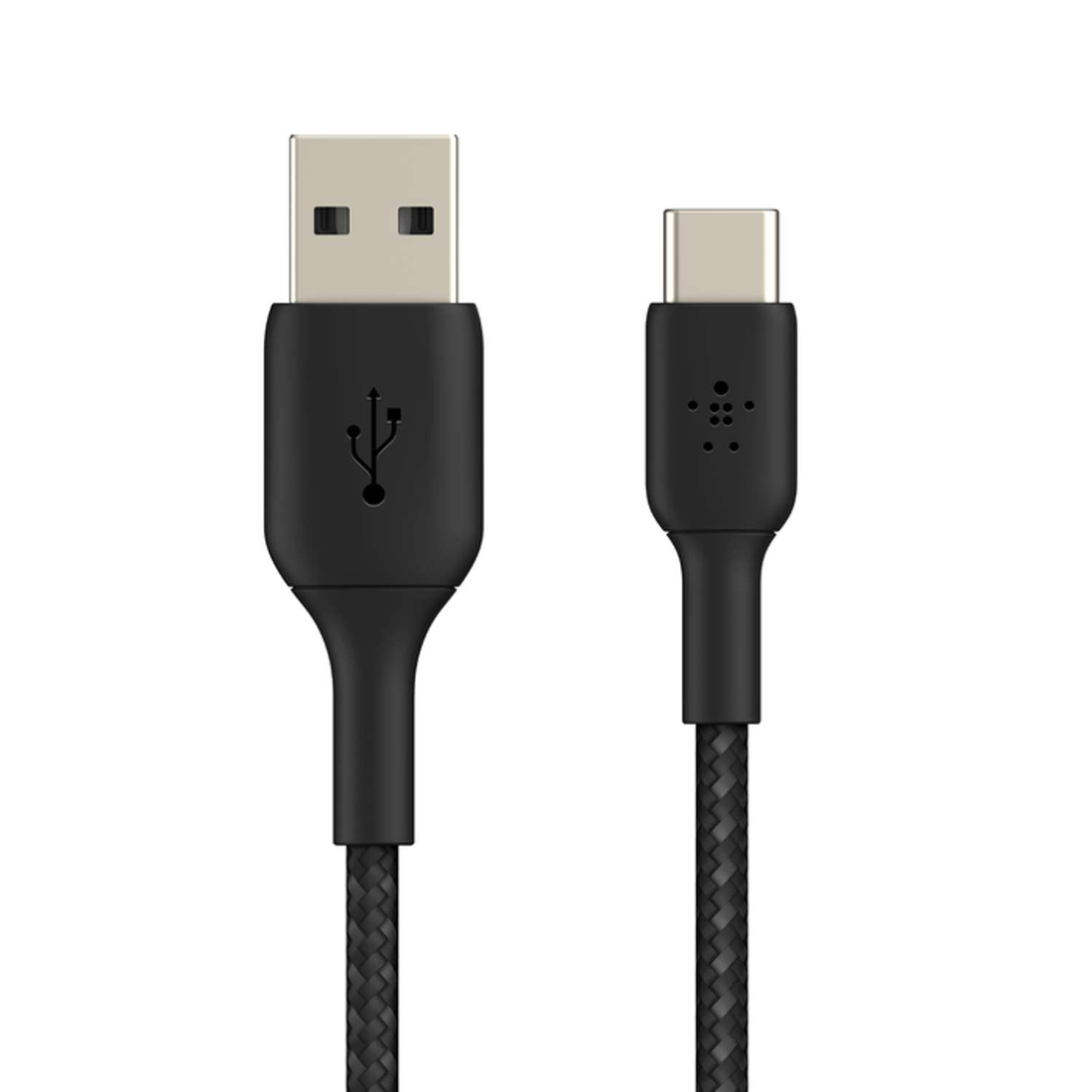 Cable trenzado USB-C a USB-A BOOSTCHARGE de 1 m