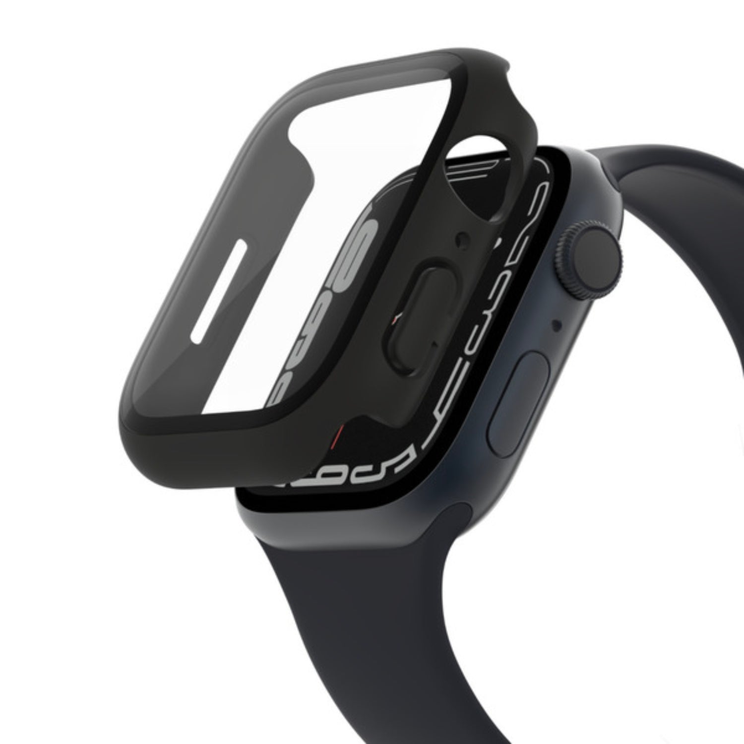 Bumper para Apple Watch Serie 8/ 7/6 y SE 45mm Belkin Negro