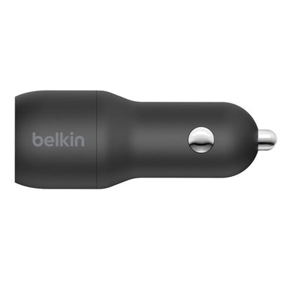 Cargador Dual De Auto Belkin 24w Doble Usb Boost Charge